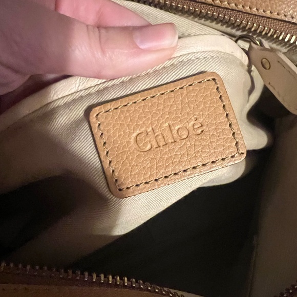 Chloe Medium Paraty Handbag in Tan - Picture 7 of 8